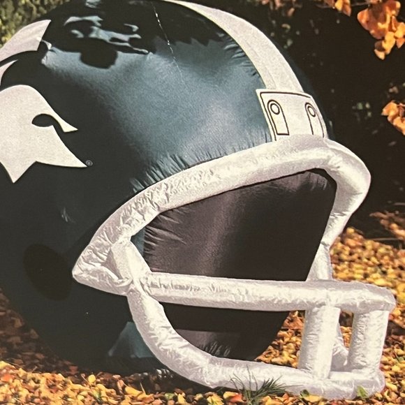 LED LIT 4FT INFLATABLE HELMET MSU - Picture 1 of 3